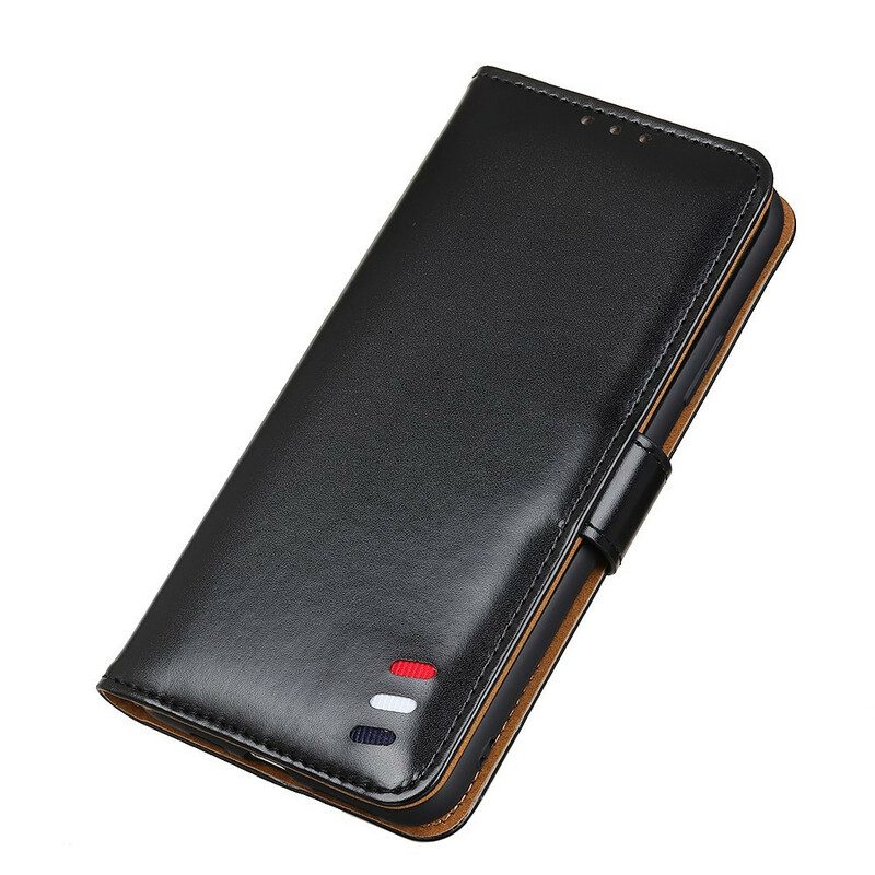 Folio-hoesje voor Xiaomi Mi 10T / 10T Pro Driekleurig Leereffect