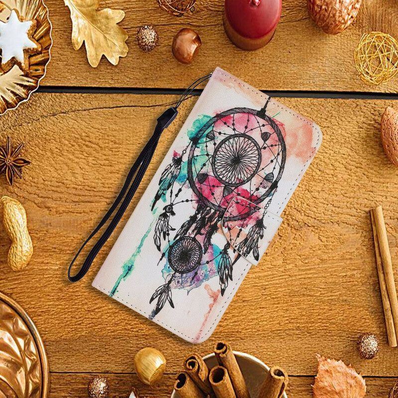 Folio-hoesje voor Xiaomi Mi 10T / 10T Pro Dromenvanger Aquarel