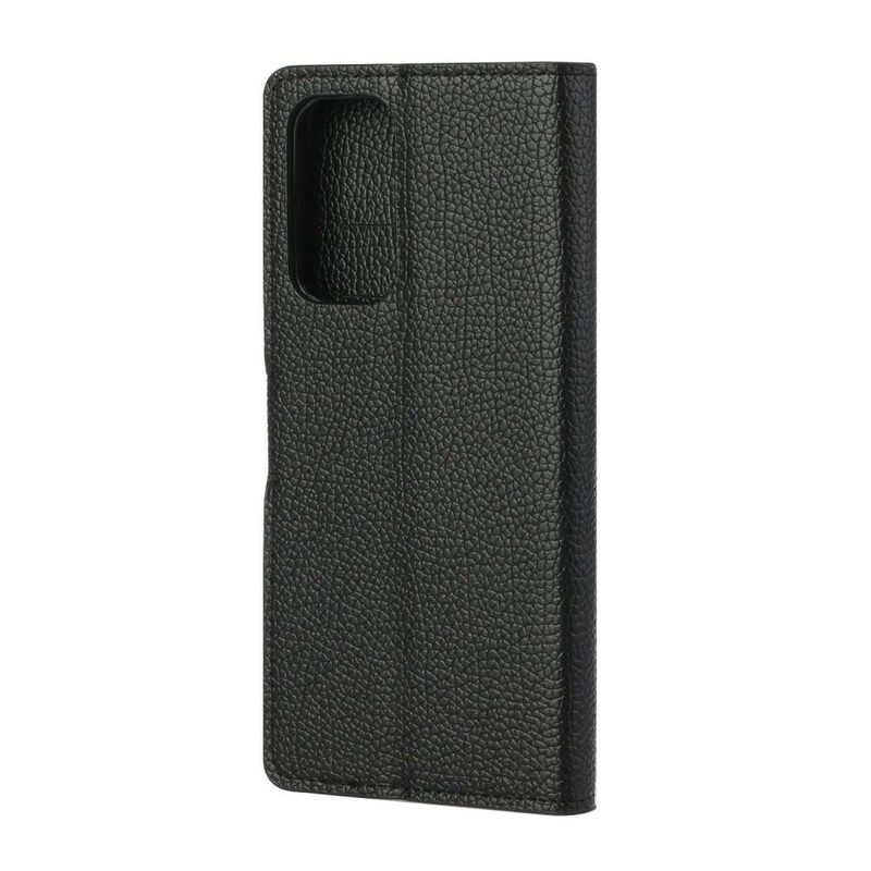 Folio-hoesje voor Xiaomi Mi 10T / 10T Pro Enkele Lychee