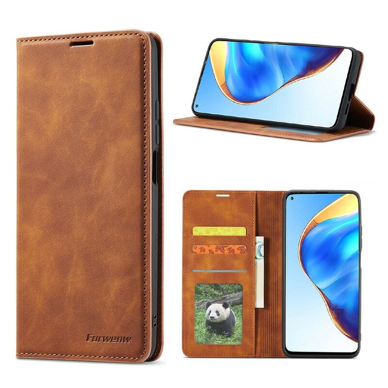 Folio-hoesje voor Xiaomi Mi 10T / 10T Pro Forwenw Ledereffect