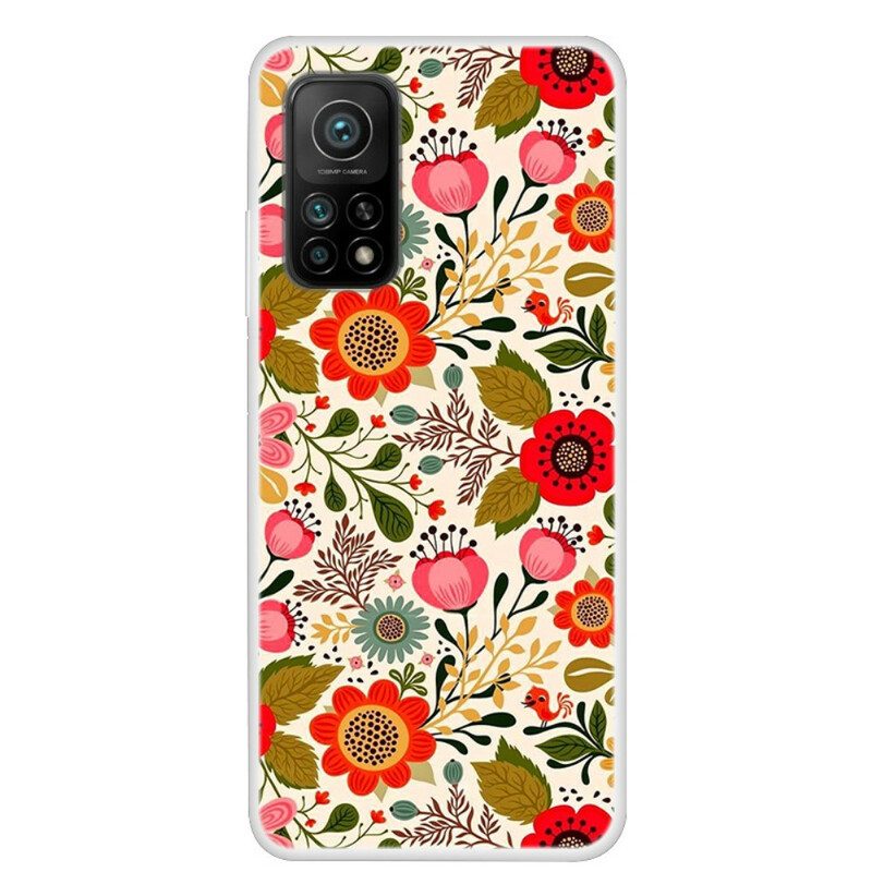 Hoesje voor Xiaomi Mi 10T / 10T Pro Bloemen Tapijt