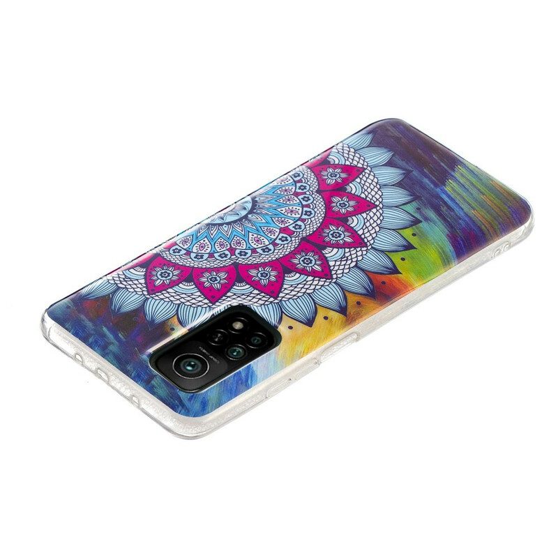 Hoesje voor Xiaomi Mi 10T / 10T Pro Fluorescerende Kleurrijke Mandala