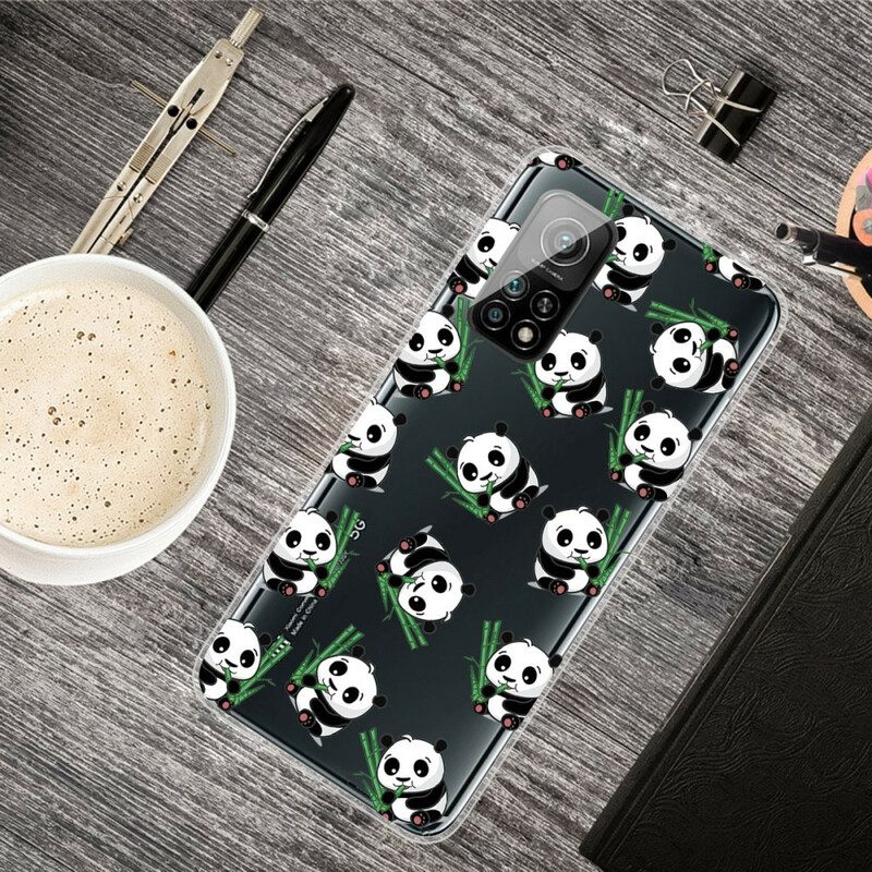 Hoesje voor Xiaomi Mi 10T / 10T Pro Kleine Panda's