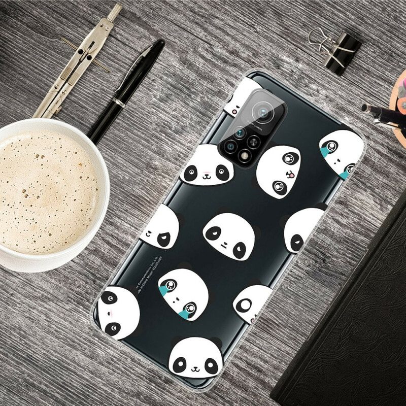 Hoesje voor Xiaomi Mi 10T / 10T Pro Sentimentele Panda's