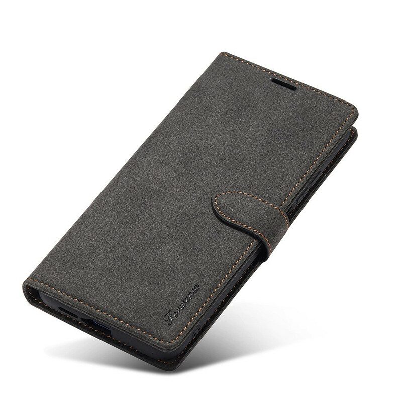 Leren Hoesje voor Xiaomi Mi 10T / 10T Pro Forwenw Ledereffect