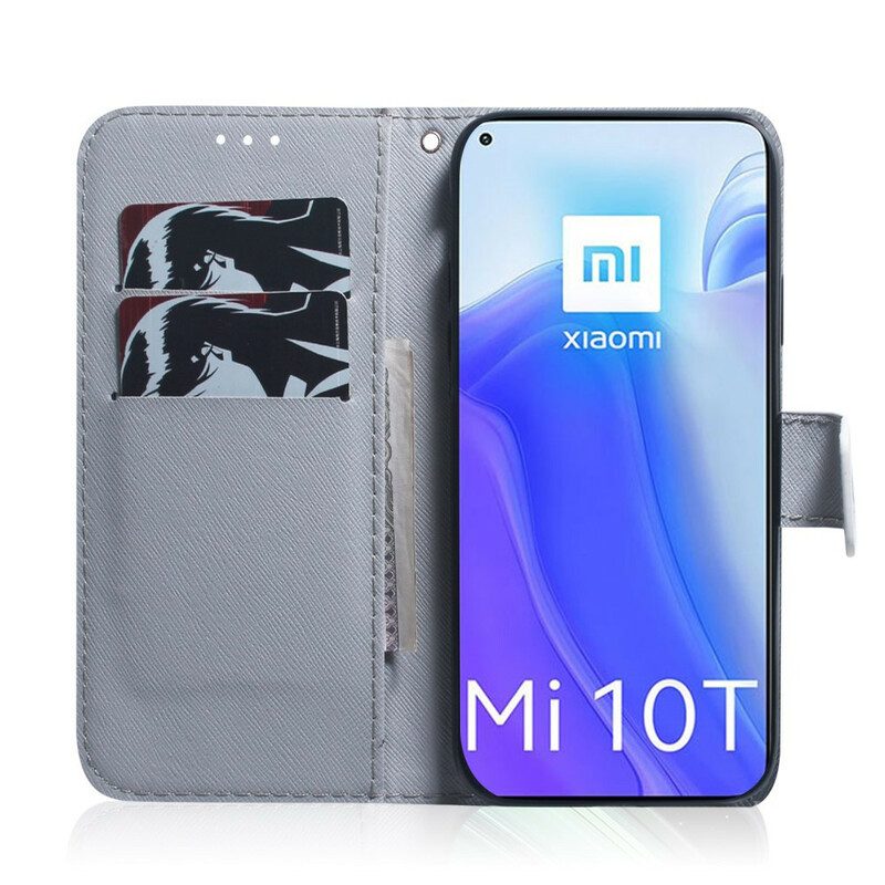 Leren Hoesje voor Xiaomi Mi 10T / 10T Pro Honden Uiterlijk