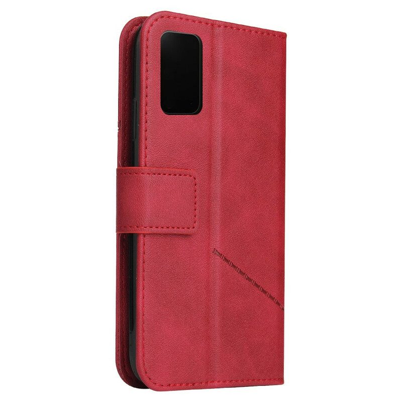 Leren Hoesje voor Xiaomi Mi 10T / 10T Pro Imitatieleer Fantasie Metaal Gq.utrobe