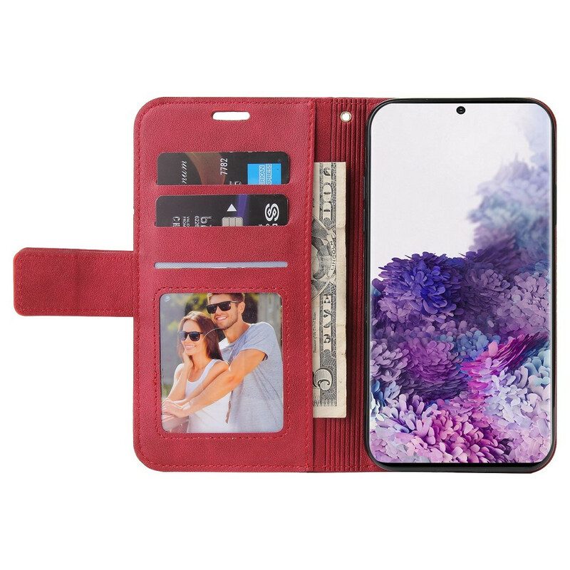 Leren Hoesje voor Xiaomi Mi 10T / 10T Pro Imitatieleer Fantasie Metaal Gq.utrobe