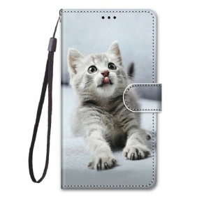 Leren Hoesje voor Xiaomi Mi 10T / 10T Pro De Mooiste Katten