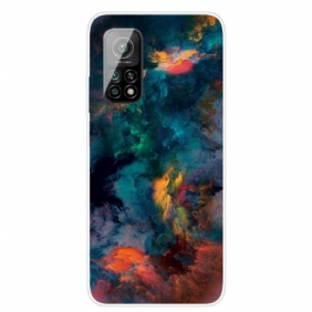 Telefoonhoesje voor Xiaomi Mi 10T / 10T Pro Kleurrijke Wolken