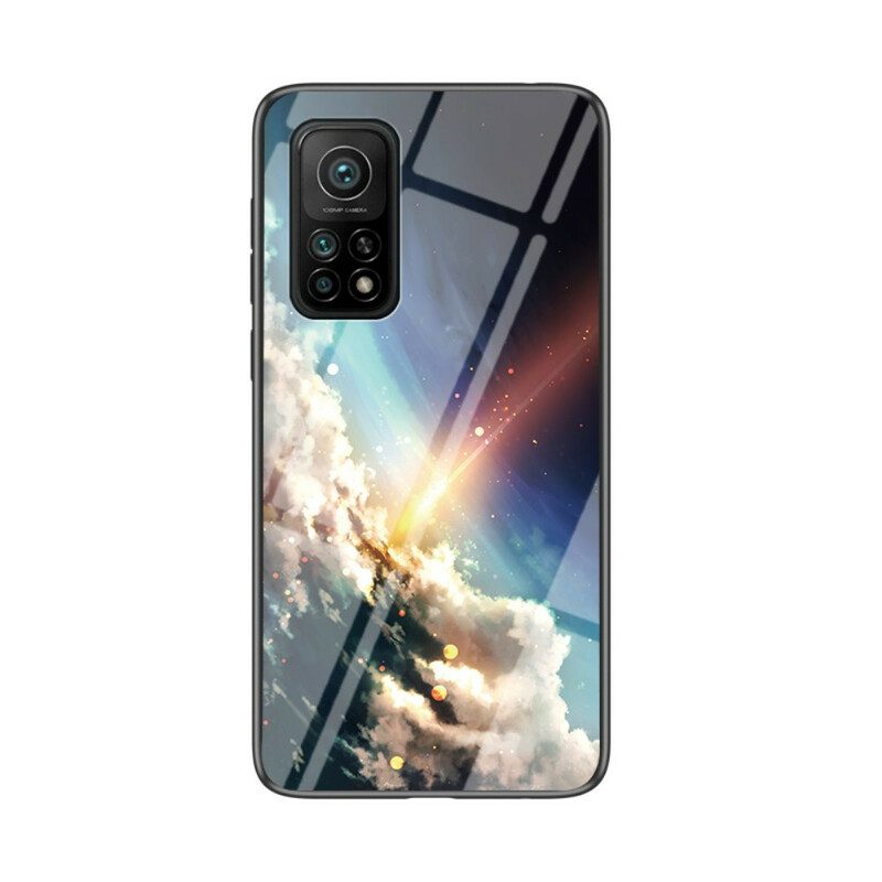 Telefoonhoesje voor Xiaomi Mi 10T / 10T Pro Schoonheid Gehard Glas