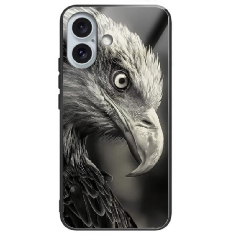 Hoesje iPhone 16 Plus Eagle-bedrukt Gehard Glas