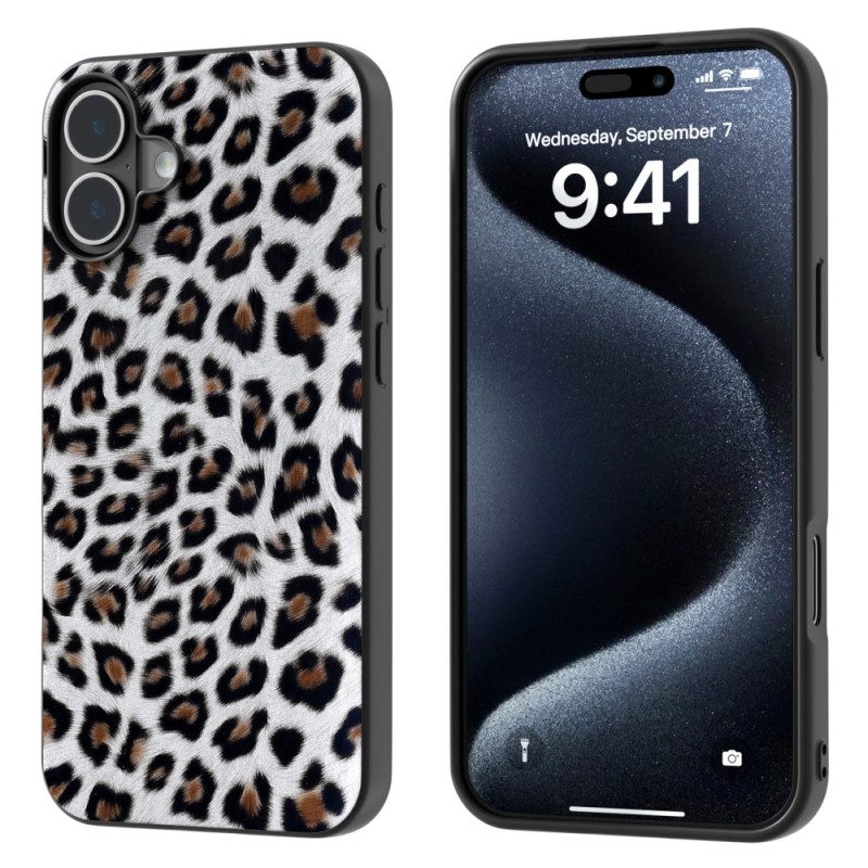 Hoesje Voor iPhone 16 Plus Luipaard Abeel