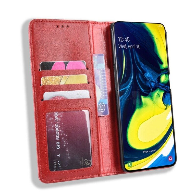 Bescherming Hoesje voor Samsung Galaxy A80 / A90 Folio-hoesje Koninklijke Vlinder