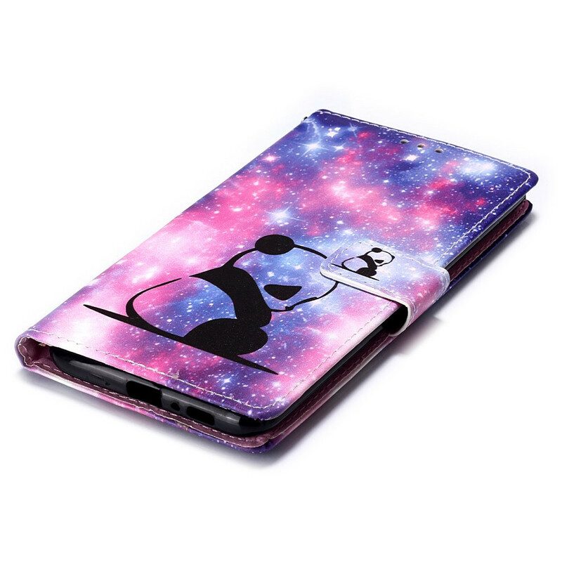 Folio-hoesje voor Samsung Galaxy A80 / A90 Schuine Riemsluiting