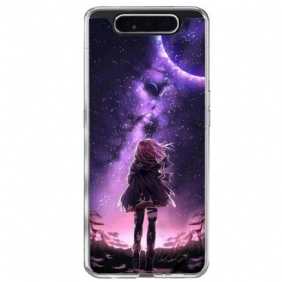 Hoesje voor Samsung Galaxy A80 / A90 Panda