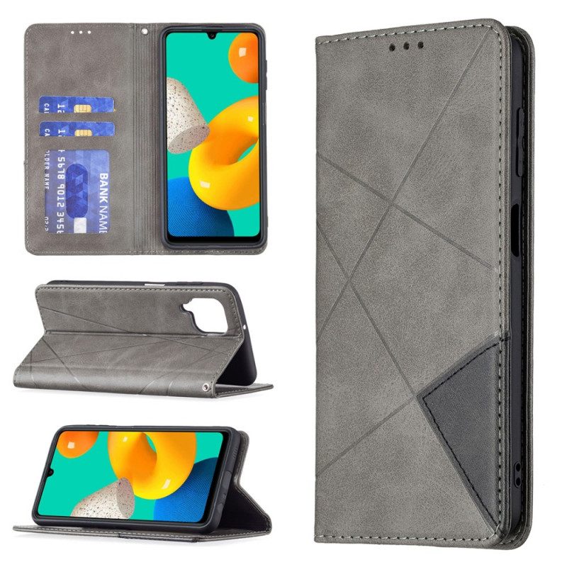 Bescherming Hoesje voor Samsung Galaxy M32 Folio-hoesje Artistieke Stijl