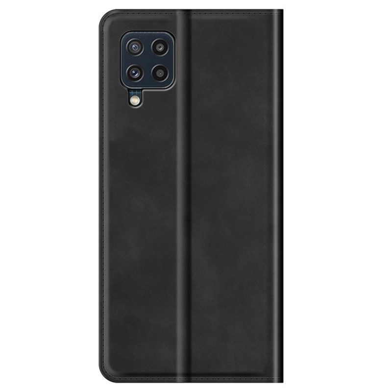 Bescherming Hoesje voor Samsung Galaxy M32 Folio-hoesje Stijl Lederen Ontwerp