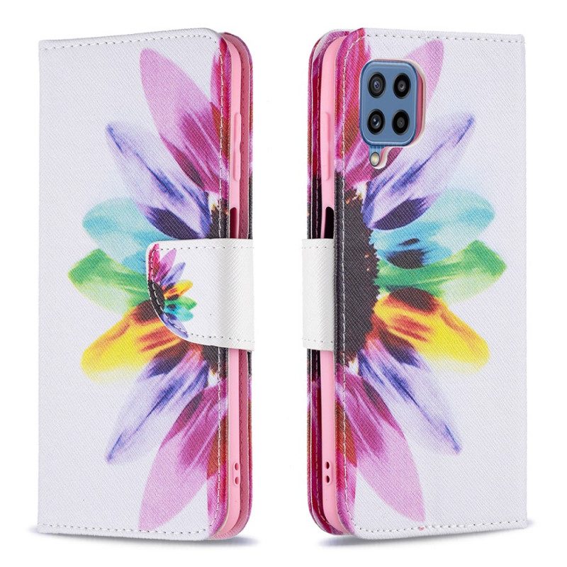 Flip Case voor Samsung Galaxy M32 Indische Olifant