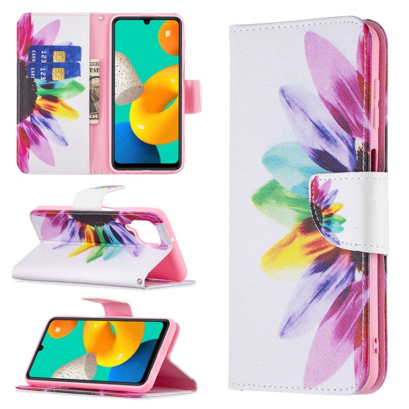 Flip Case voor Samsung Galaxy M32 Indische Olifant