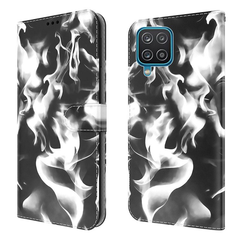 Folio-hoesje voor Samsung Galaxy M32 Abstract Patroon