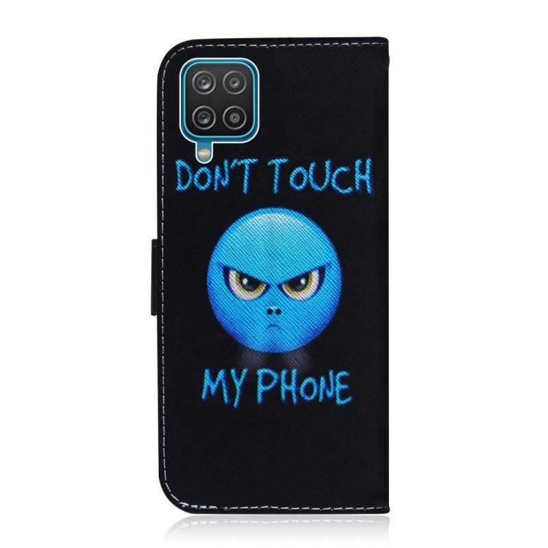 Folio-hoesje voor Samsung Galaxy M32 Emoji-telefoon