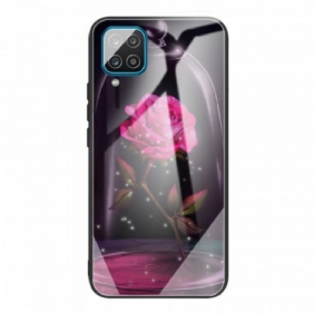 Hoesje voor Samsung Galaxy M32 Magisch Roze Gehard Glas