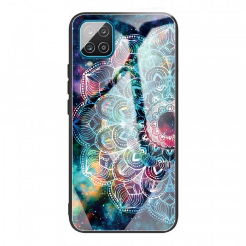 Hoesje voor Samsung Galaxy M32 Mandala Gehard Glas