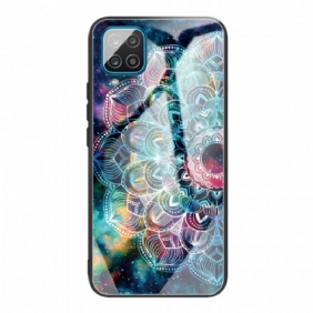 Hoesje voor Samsung Galaxy M32 Mandala Gehard Glas