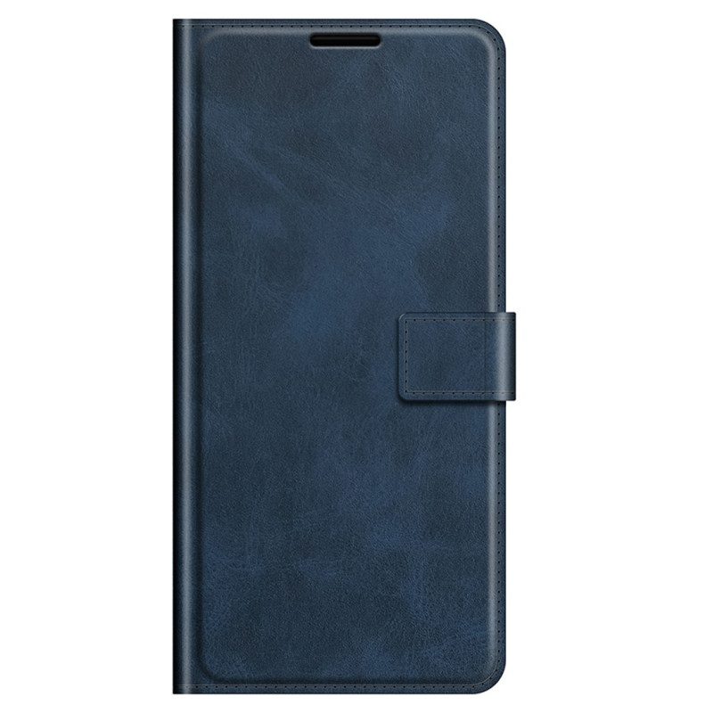 Leren Hoesje voor Samsung Galaxy M32 Kunstleer Slank