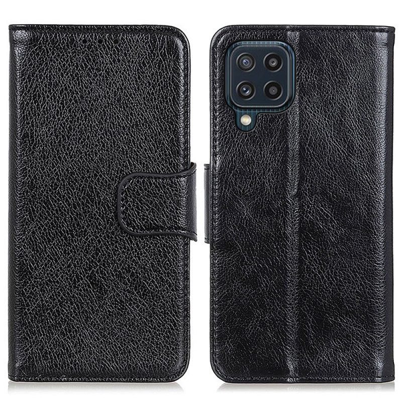 Leren Hoesje voor Samsung Galaxy M32 Splitnappaleer