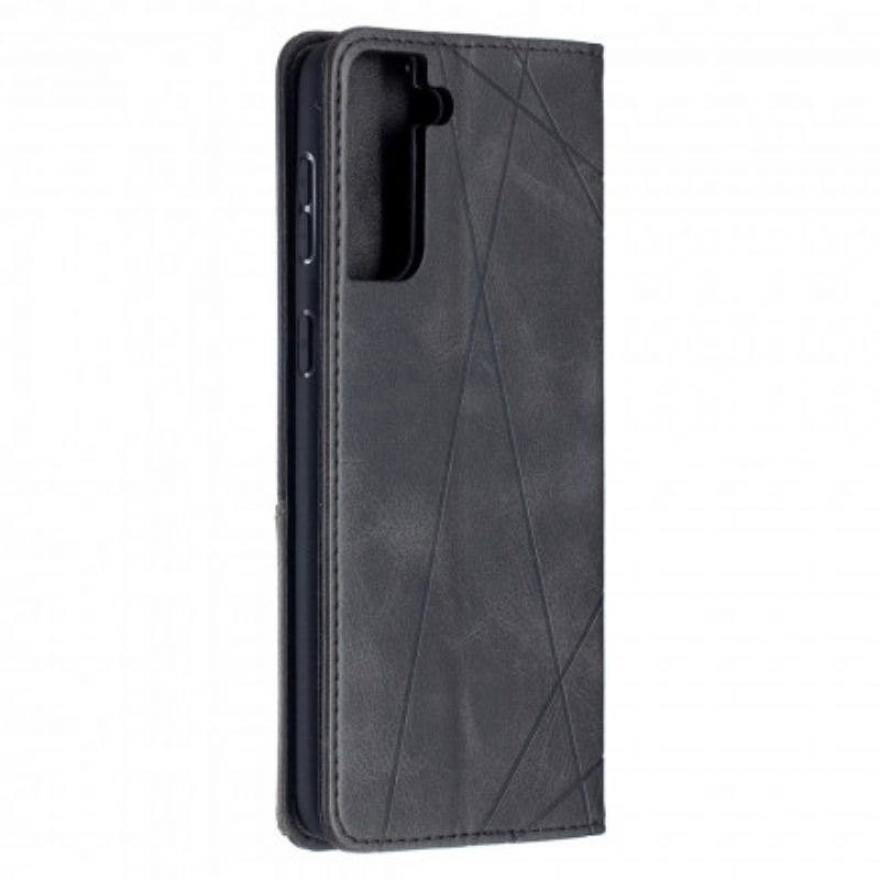 Bescherming Hoesje voor Samsung Galaxy S21 Plus 5G Folio-hoesje Artistieke Stijl