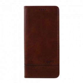 Bescherming Hoesje voor Samsung Galaxy S21 Plus 5G Folio-hoesje Azns Leerstyling