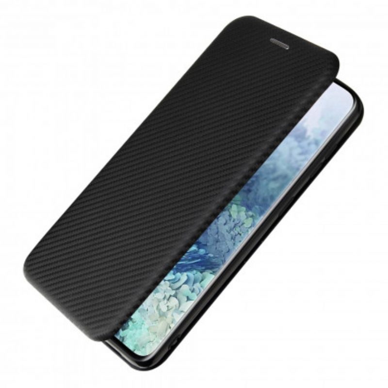 Bescherming Hoesje voor Samsung Galaxy S21 Plus 5G Folio-hoesje Koolstofvezel