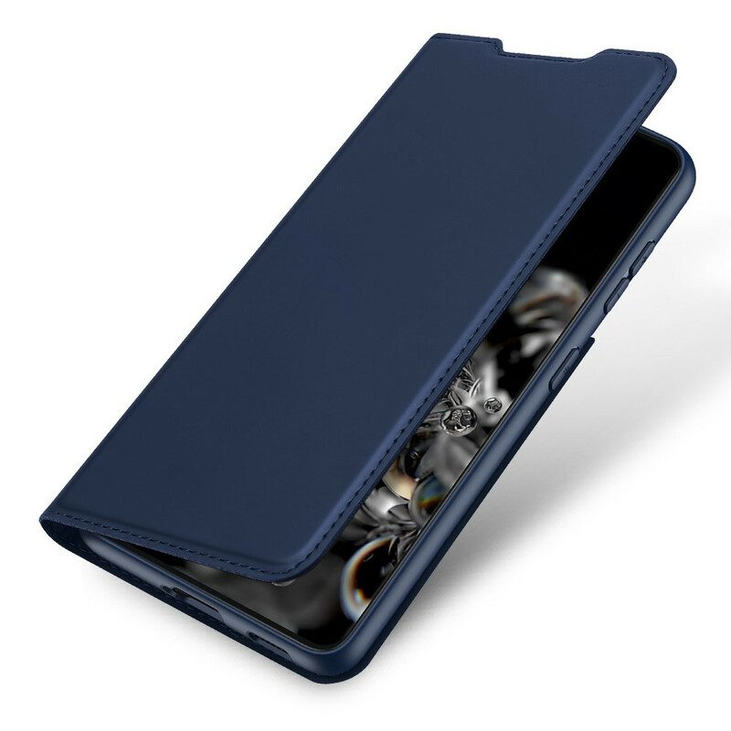 Bescherming Hoesje voor Samsung Galaxy S21 Plus 5G Folio-hoesje Skinpro Dux Ducis