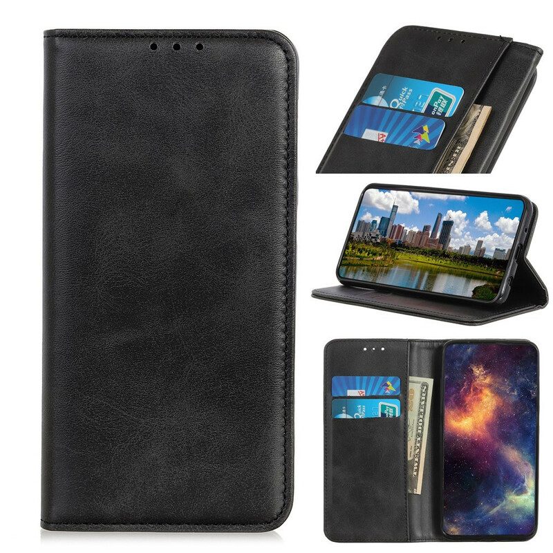 Bescherming Hoesje voor Samsung Galaxy S21 Plus 5G Folio-hoesje Vintage Gespleten Leer