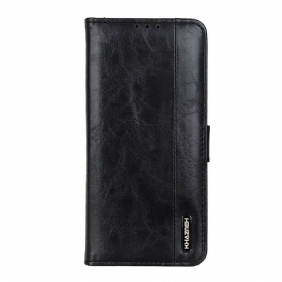 Flip Case voor Samsung Galaxy S21 Plus 5G Khazneh Elegante Lederen Stijl