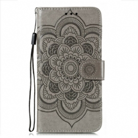 Flip Case voor Samsung Galaxy S21 Plus 5G Volledige Mandala