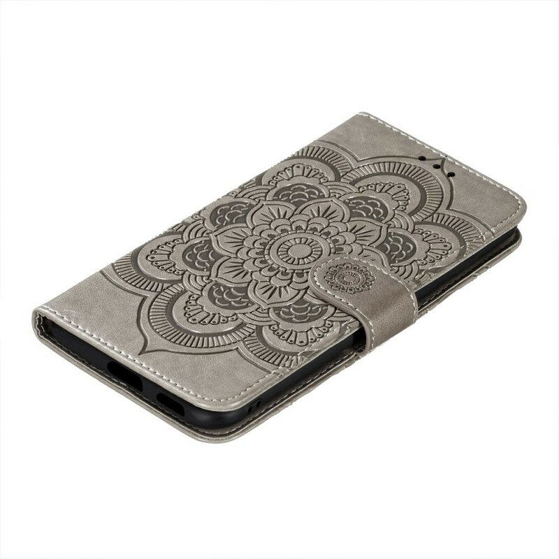 Flip Case voor Samsung Galaxy S21 Plus 5G Volledige Mandala