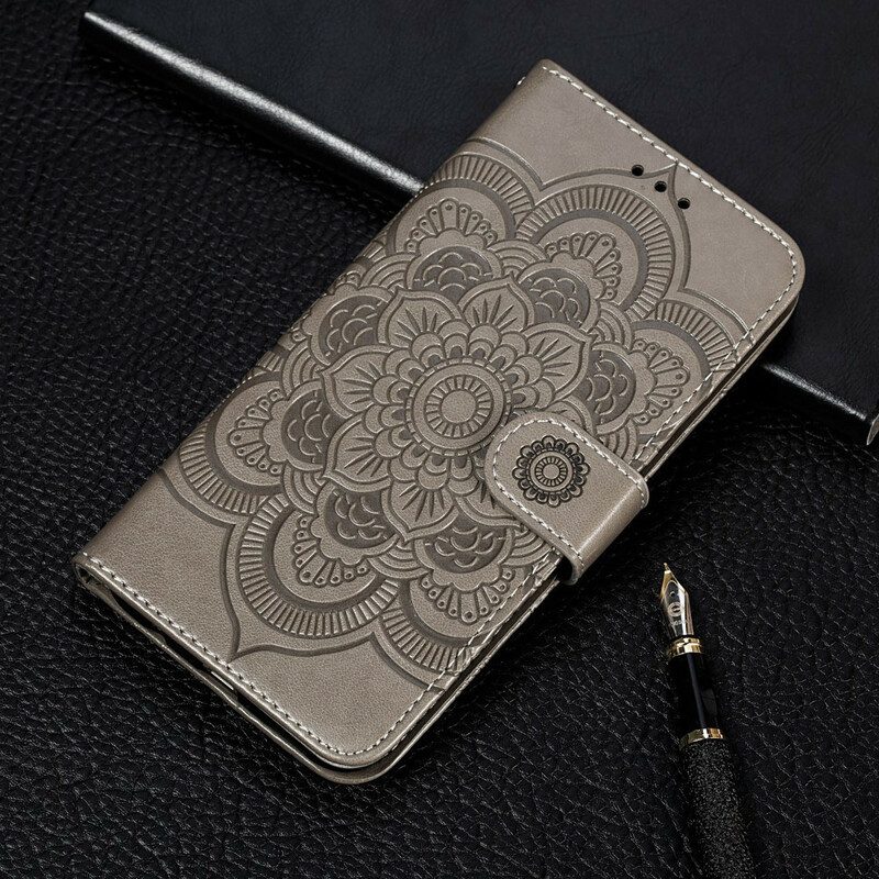 Flip Case voor Samsung Galaxy S21 Plus 5G Volledige Mandala