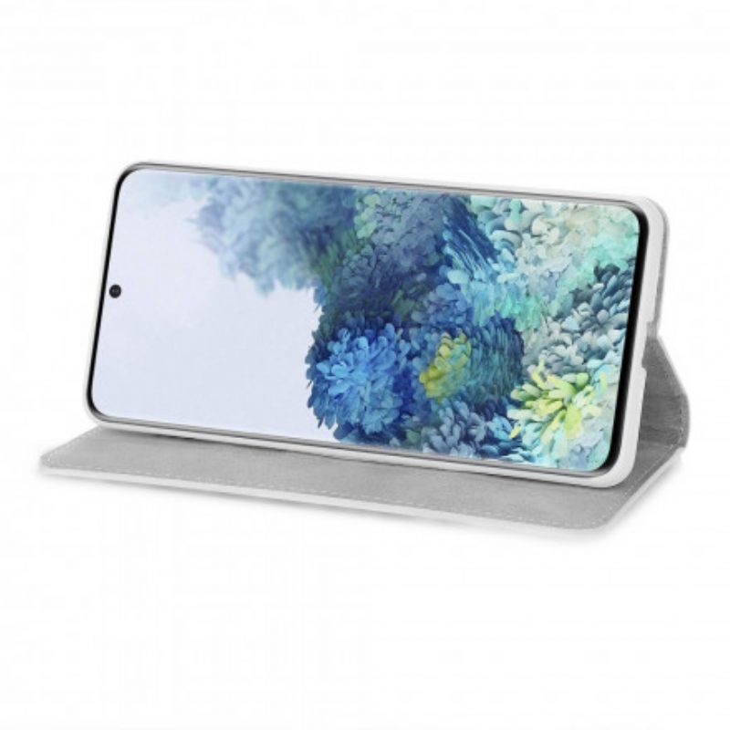 Folio-hoesje voor Samsung Galaxy S21 Plus 5G Pailletten S-ontwerp