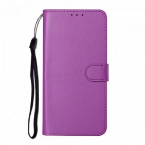 Folio-hoesje voor Samsung Galaxy S21 Plus 5G Uniek Ontwerp Met Lanyard