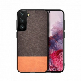 Hoesje voor Samsung Galaxy S21 Plus 5G Bi-textuur Kunstleer