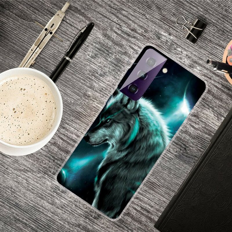 Hoesje voor Samsung Galaxy S21 Plus 5G Koninklijke Wolf