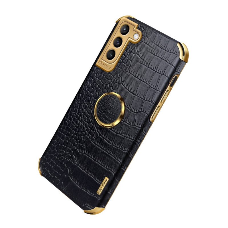 Hoesje voor Samsung Galaxy S21 Plus 5G X-case Krokodillenleer-effect