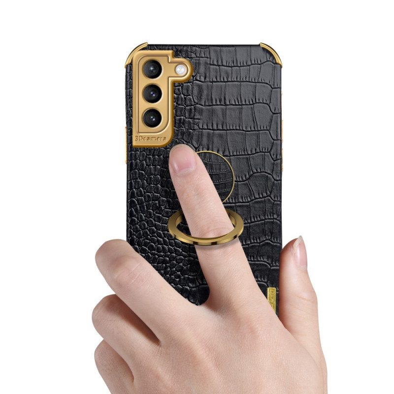 Hoesje voor Samsung Galaxy S21 Plus 5G X-case Krokodillenleer-effect