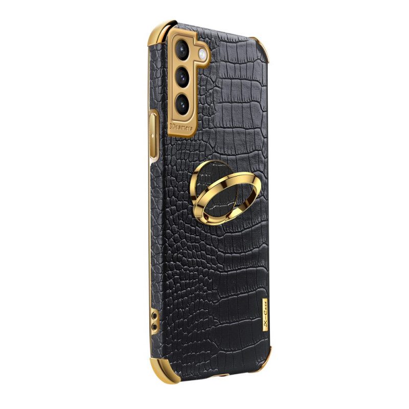 Hoesje voor Samsung Galaxy S21 Plus 5G X-case Krokodillenleer-effect