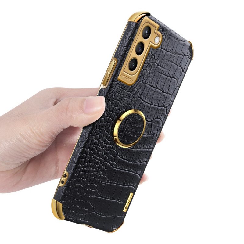 Hoesje voor Samsung Galaxy S21 Plus 5G X-case Krokodillenleer-effect