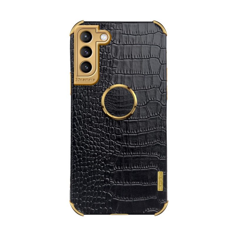 Hoesje voor Samsung Galaxy S21 Plus 5G X-case Krokodillenleer-effect