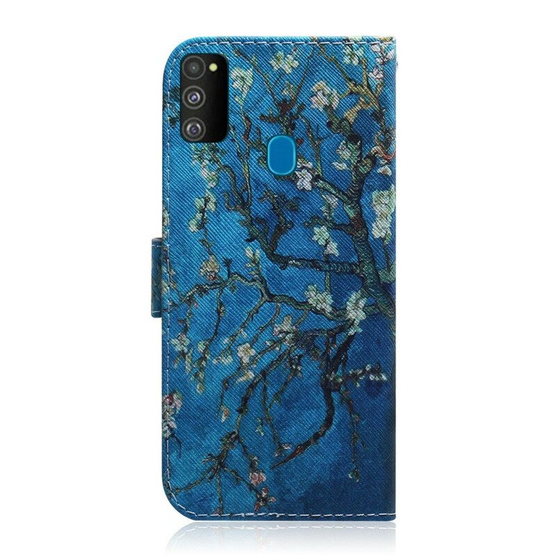 Folio-hoesje voor Samsung Galaxy M21 Bloeiende Boomtak